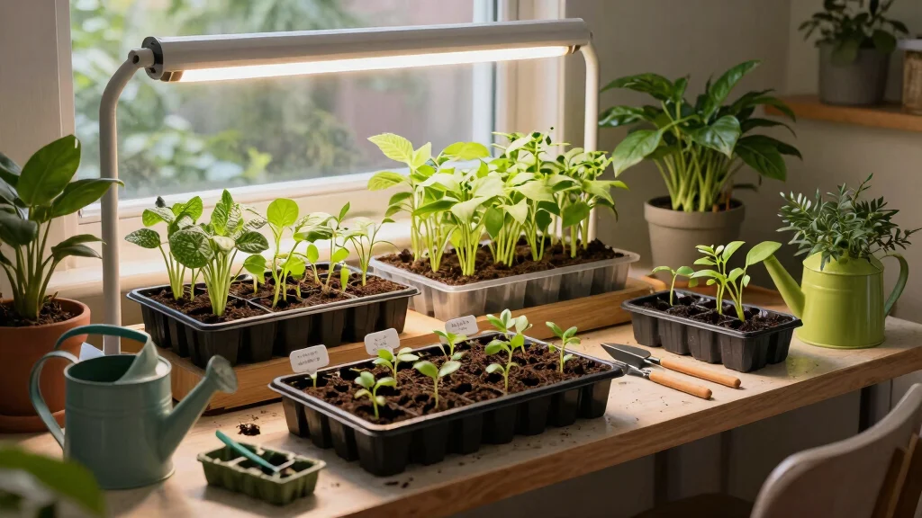 10 Indoor Seed Starting Setup Ideas for a Productive and Organized Growing Space