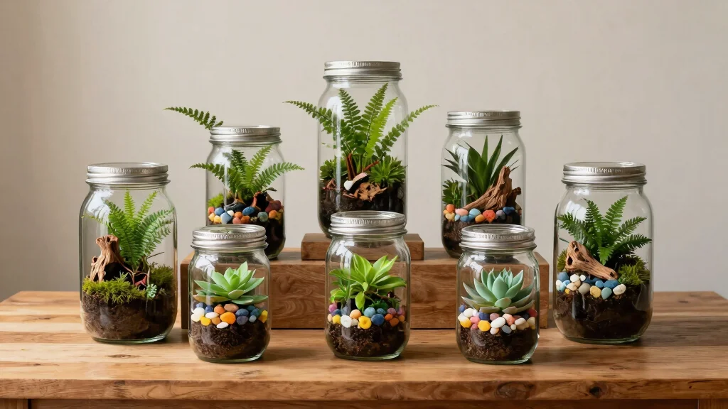 10 Mason Jar Terrarium Ideas to Upcycle Glass Into a Beautiful Mini Garden