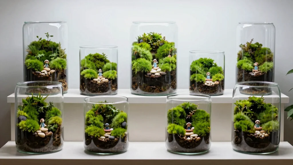 8 Moss Terrarium Ideas to Create a Lush and Calming Miniature Landscape