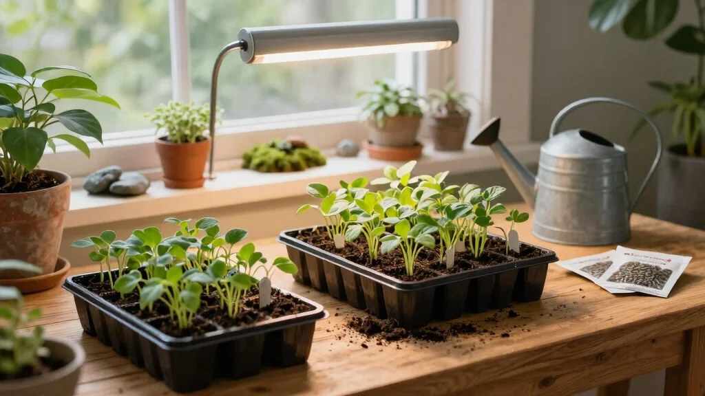 8 Seed Starting Indoors Tips to Grow Beautiful and Healthy Plants From Scratch