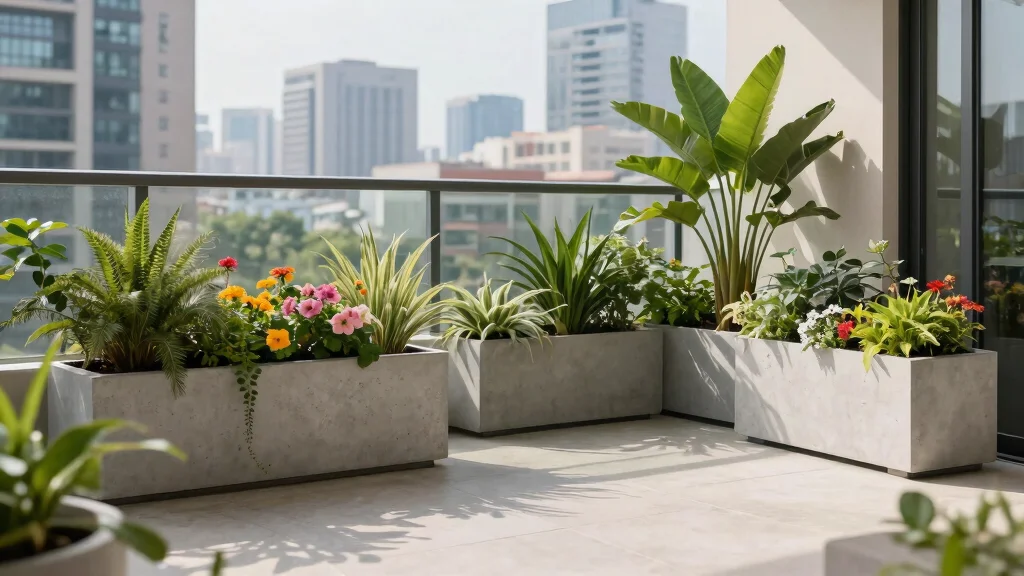 9 Concrete Planter Box Ideas for a Bold and Modern Outdoor Garden Feature