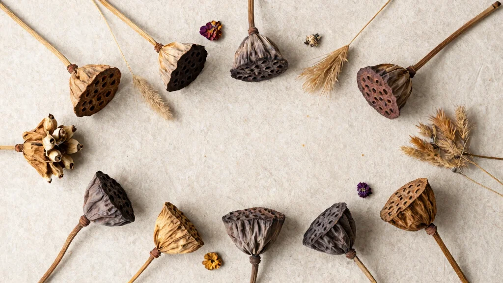 9 Lotus Seed Pod Ideas to Dry and Display Their Stunning Sculptural Beauty