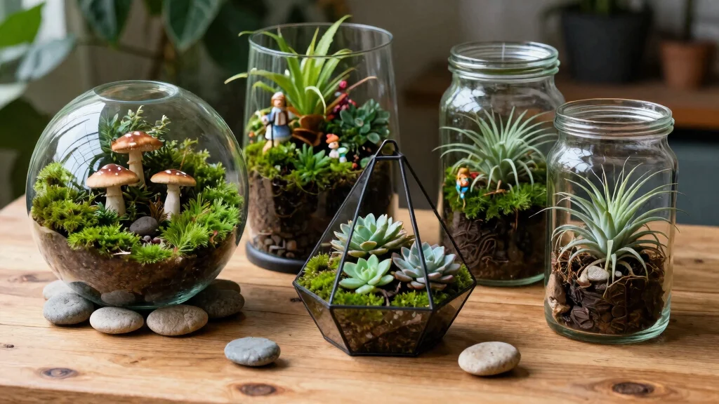 9 Terrarium Display Ideas to Showcase Your Glass Gardens in a Stunning Way